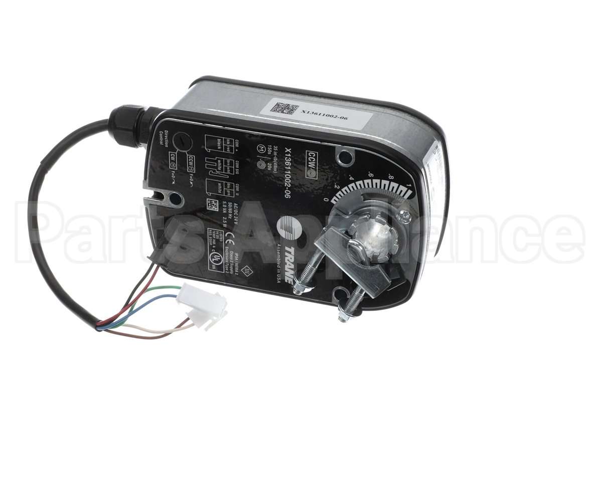 ACT00524 Trane Actuator, 35 In-Lbs Min Torque, Spring R