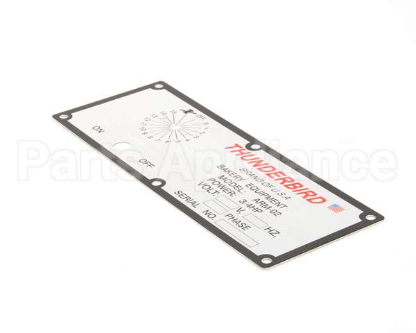 ARM-02-179 Thunderbird Switch Plate