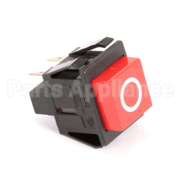 ARM-02-186-3-A Compatible Thunderbird Selector, Single Button, Red