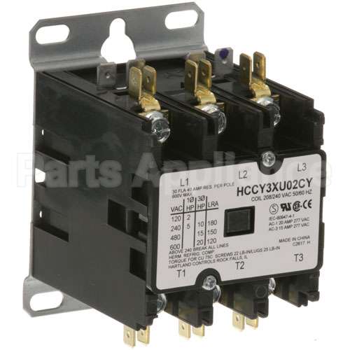 AT0E-1587-1 Compatible Accutemp Contactor 3P 30/40A 208/240V