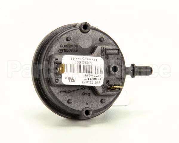 AT0E-3617-3 Accutemp Switch, Air Pressure Evolution Gas Blowe