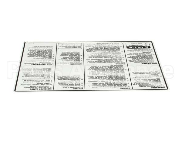 AT1L-3658-3 Accutemp Overlay Steamer Instructions