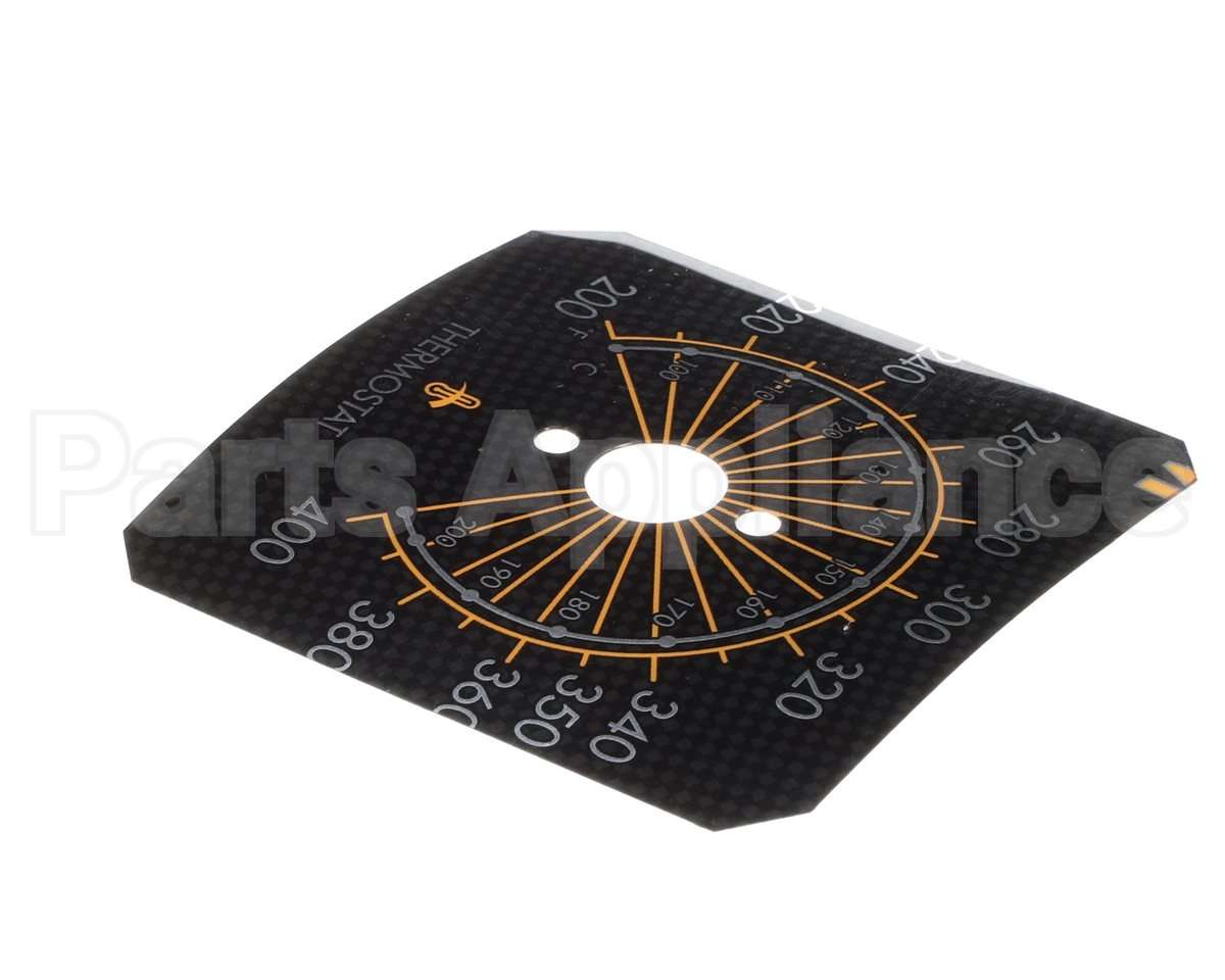 AT2L-2715-5 Accutemp Overlay, Control Panel Elec/Gas Internal