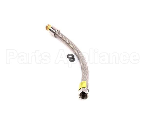 B-0020-H2A T&S Brass Hose, 20 Flexible Stainless Steel, Less