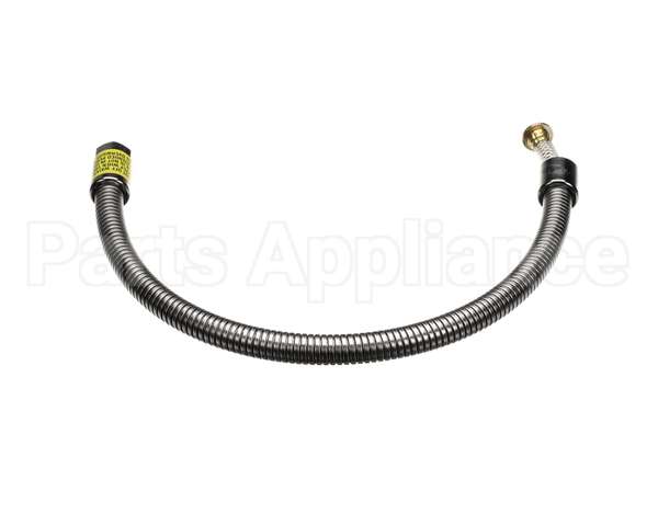 B-0028-H2A T&S Brass Hose, 28 Flexible Stainless Steel, Less