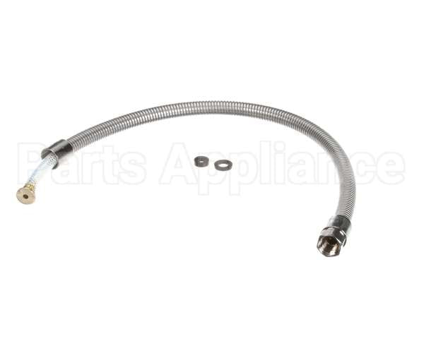 B-0032-H2A T&S Brass Hose, 32 Flexible Stainless Steel, Less