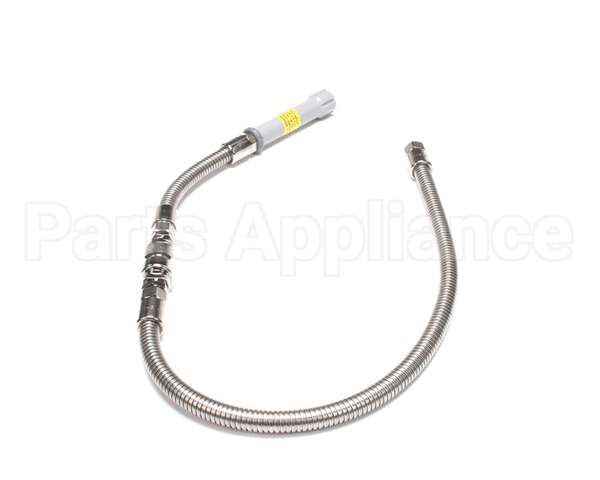 B-0044-V9 T&S Brass Hose, 44 Flexible Stainless Steel, Backf