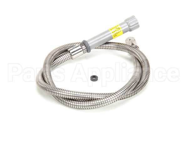 B-0056-H T&S Brass Hose, 56 Flexible Stainless Steel (Gray