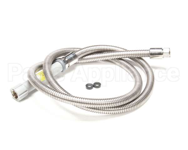 B-0072-H T&S Brass Hose, 72 Flexible Stainless Steel (Gray