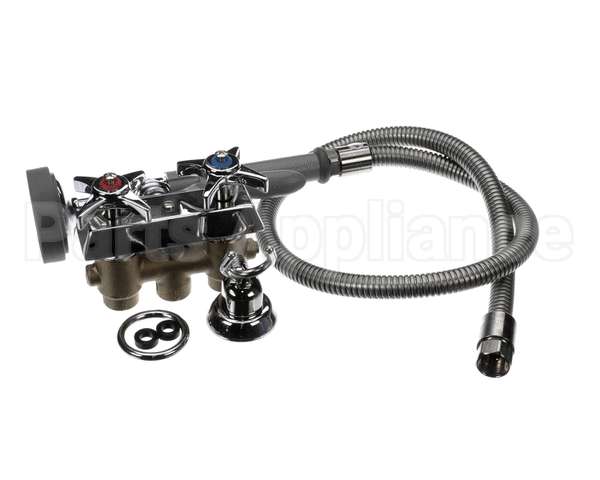 B-0105 T&S Brass Spray Valve And Wall Hook Outlet With St