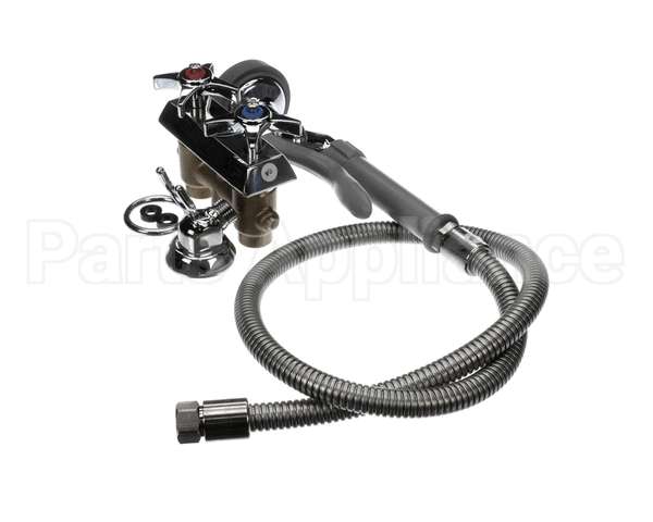 B-0105 T&S Brass Spray Valve And Wall Hook Outlet With St