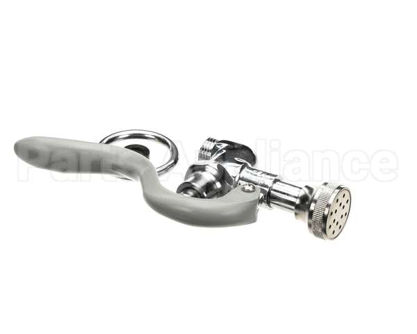 B-0107-B T&S Brass Spray Valve Unit With Rose Spray Aerator