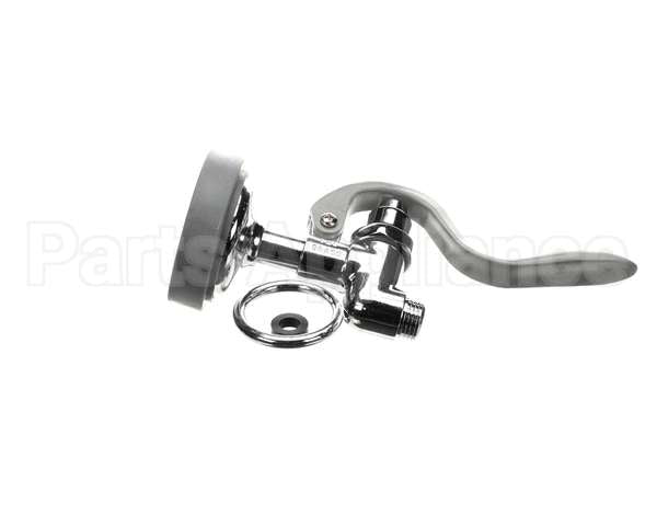 B-0107 T&S Brass Spray Valve, Gray Rubber Bumper, Doe Spr