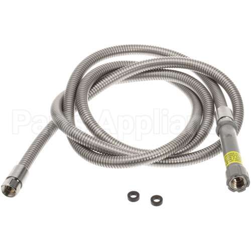B-0108-HOSE Compatible TS Brass 108 In S/S Flexiblehose