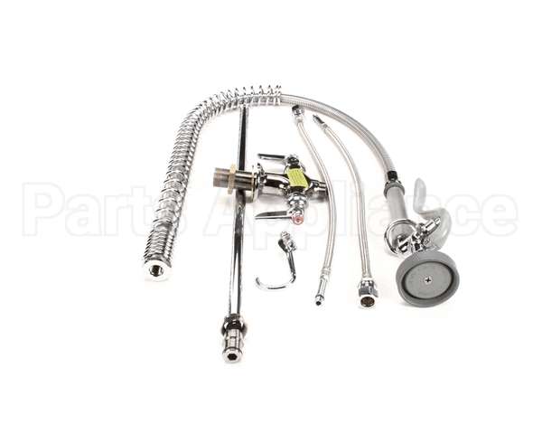 B-0113 T&S Brass Easyinstall Pre-Rinse, Spring Action, Si
