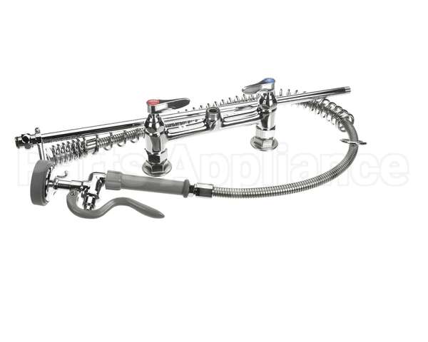 B-0123 T&S Brass Easyinstall Prerinse Spring Action De