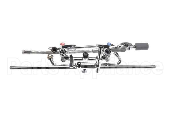 B-0131-ADF12-BC T&S Brass 8 Wall Mount Pre-Rinse, B-0107-C Spray V