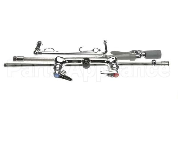 B-0131-C T&S Brass Prerinse Overhead Swivel Arm Wall Mou