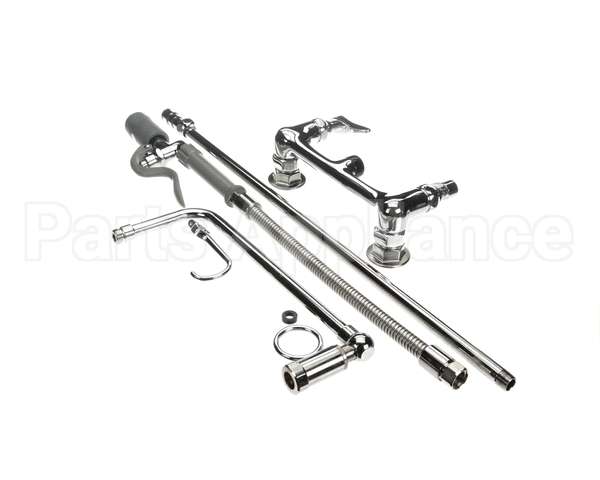B-0131-C T&S Brass Prerinse Overhead Swivel Arm Wall Mou