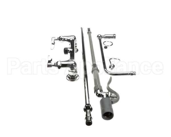 B-0131-C T&S Brass Prerinse Overhead Swivel Arm Wall Mou