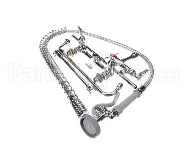 B-0133-01 T&S Brass Easyinstall Pre-Rinse, Spring Action, 8