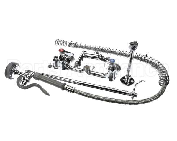 B-0133-ADF-LN T&S Brass Easyinstall Prerinse Spring Action Wa