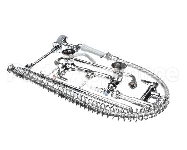 B-0133-ADF12-B T&S Brass Easyinstall Pre-Rinse Unit: Spring Actio