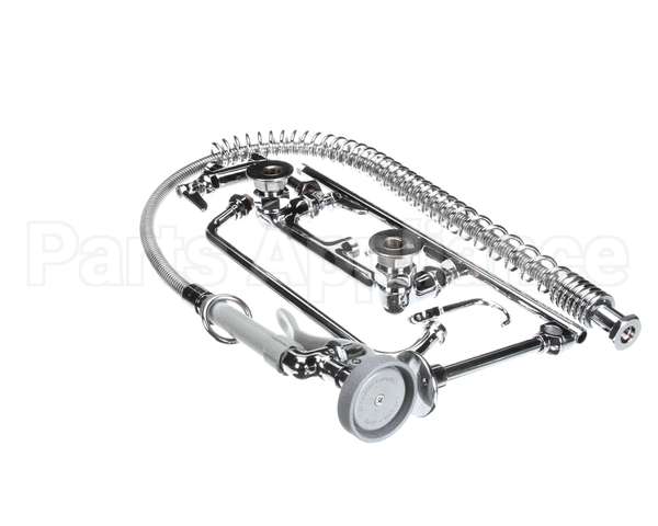 B-0133-ADF12-B T&S Brass Easyinstall Pre-Rinse Unit: Spring Actio