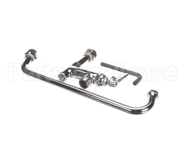 B-0156-EZ T&S Brass Easyinstall Add-On Faucet, 12 Nozzle, Le