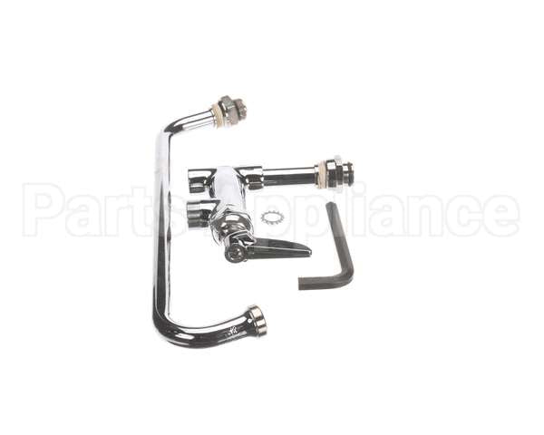 B-0156-EZ T&S Brass Easyinstall Add-On Faucet, 12 Nozzle, Le