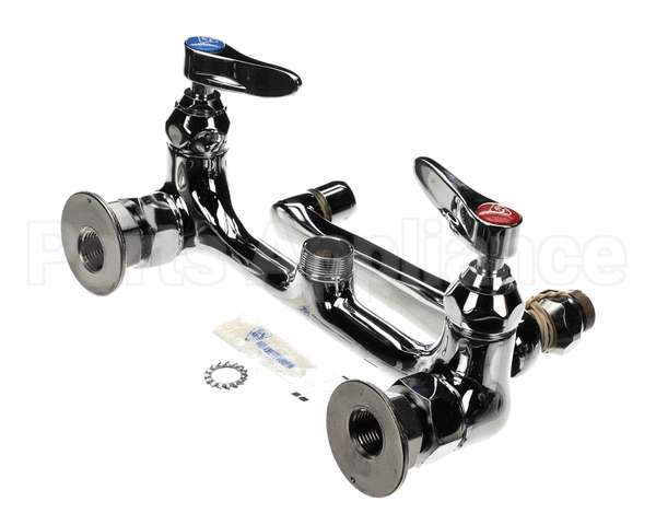 B-0230-01 T&S Brass Mixing Faucet 8 Wall Mount 6 Cast Spou