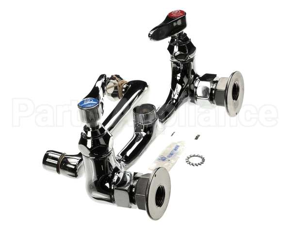 B-0230-01 T&S Brass Mixing Faucet 8 Wall Mount 6 Cast Spou