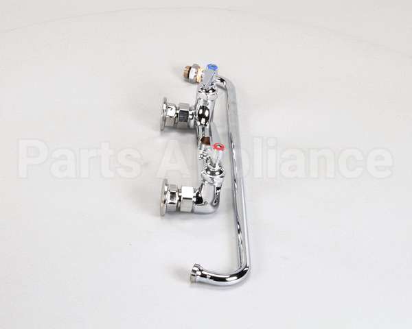 B-0230 T&S Brass Double Pantry Faucet, Wall Mount, 8 Cent