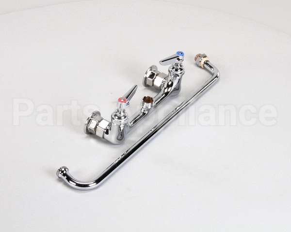 B-0230 T&S Brass Double Pantry Faucet, Wall Mount, 8 Cent