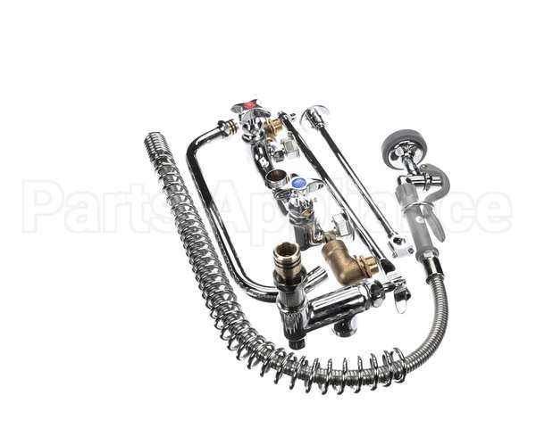 B-0279 T&S Brass Big-Flo Pre-Rinse Unit: 8 Wall Mount, Ad