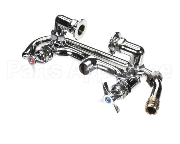 B-0293 T&S Brass Big-Flo Mixing Faucet, 8 Deck Mount, 12
