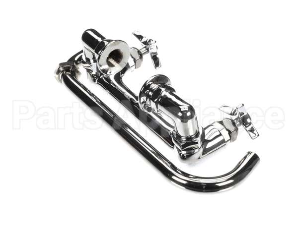 B-0293 T&S Brass Big-Flo Mixing Faucet, 8 Deck Mount, 12