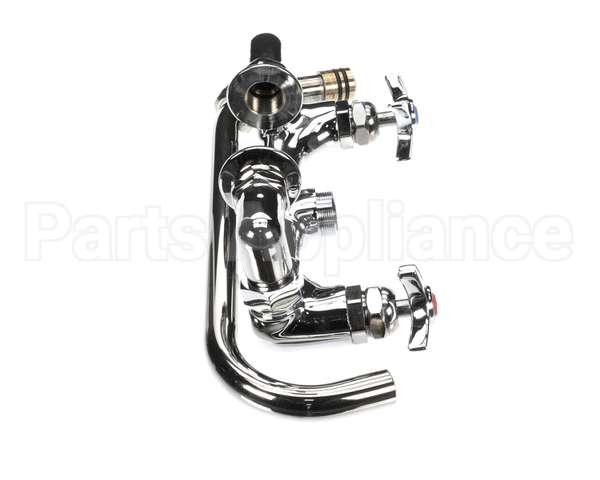B-0293 T&S Brass Big-Flo Mixing Faucet, 8 Deck Mount, 12