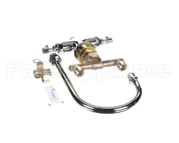 B-0301-01 T&S Brass Double Pantry Faucet, Single Hole Base,