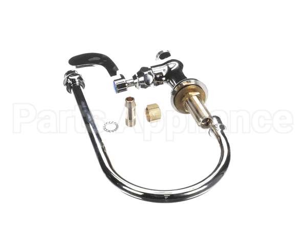 B-0308-04 T&S Brass Single Pantry Faucet, Deck Mount, Swivel