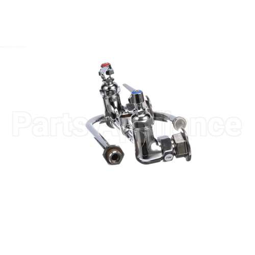 B-0331 T&S Brass Faucet, Wall Mount, 8 Centers, Eternas,