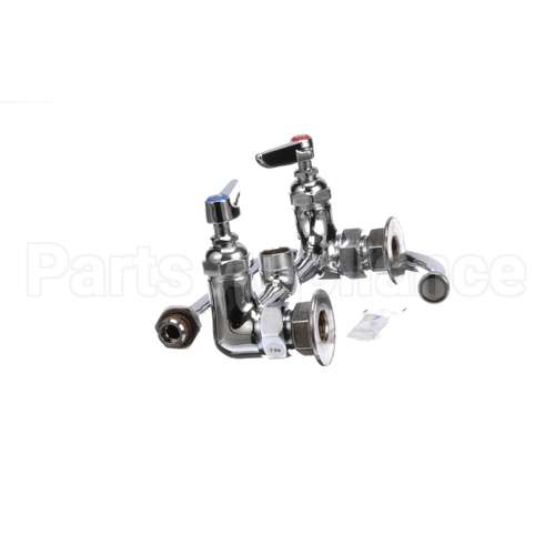 B-0331 T&S Brass Faucet, Wall Mount, 8 Centers, Eternas,