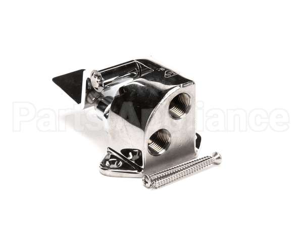 B-0507 T&S Brass Single Pedal Valve, Floor Mount, 1/2 Npt