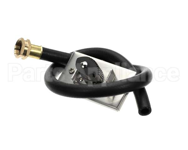 B-0654 T&S Brass Hose Hanger, Stainless Steel, Spring-Loa