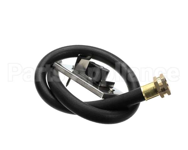 B-0654 T&S Brass Hose Hanger, Stainless Steel, Spring-Loa