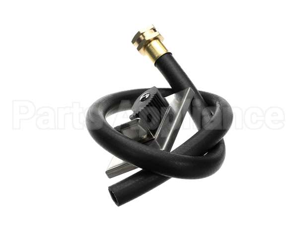 B-0654 T&S Brass Hose Hanger, Stainless Steel, Spring-Loa