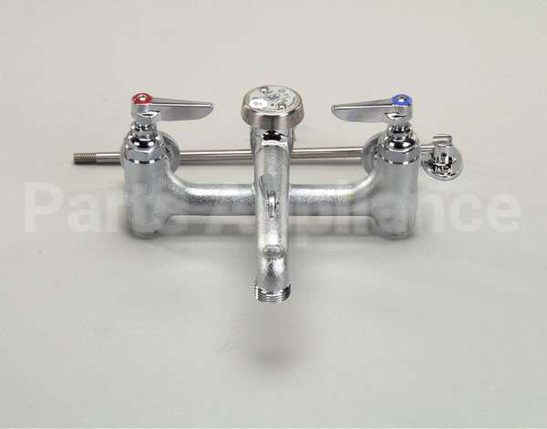 B-0665-BSTR T&S Brass Service Sink Faucet, Wall Mount, 8 Cente