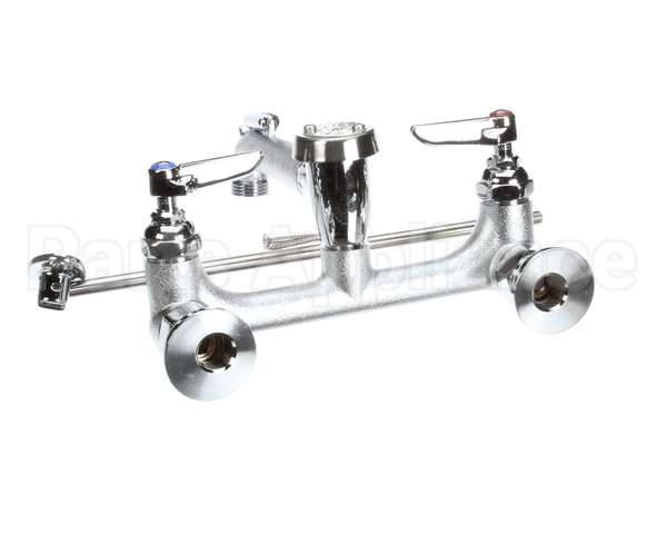 B-0665-RGH T&S Brass Service Sink Faucet, Wall Mount, 8 Cente