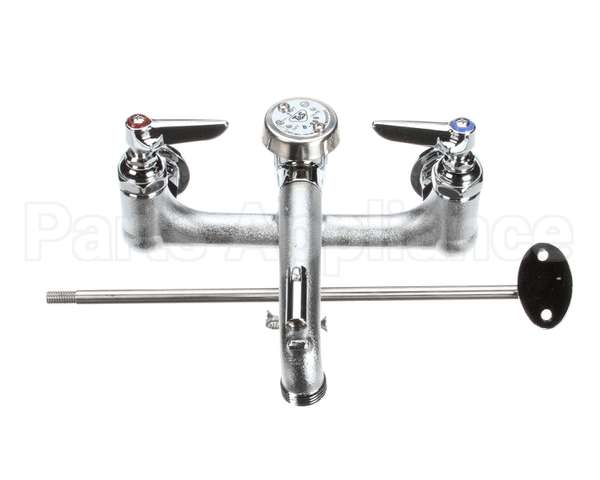 B-0665-RGH T&S Brass Service Sink Faucet, Wall Mount, 8 Cente