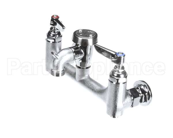 B-0674-BSTR T&S Brass Service Sink Faucet, Wall Mount, 8 Cente